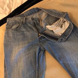 Men’s Levi Strauss blue jeans